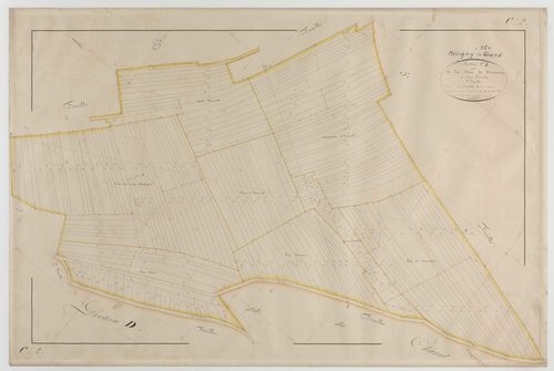 MELIGNY-LE-GRAND - Section C Voie de Broussey feuille 02