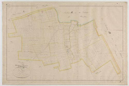 MELIGNY-LE-GRAND - Section E des Vignes feuille 01