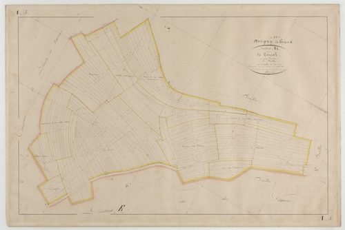 MELIGNY-LE-GRAND - Section A de Gonsal feuille 03
