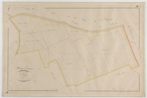 MELIGNY-LE-GRAND - Section D du Chanôt feuille 01