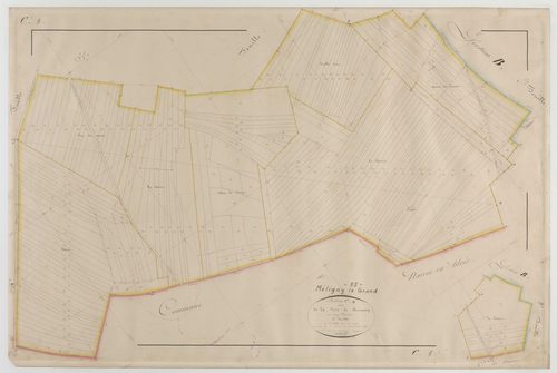 MELIGNY-LE-GRAND - Section C Voie de Broussey feuille 04