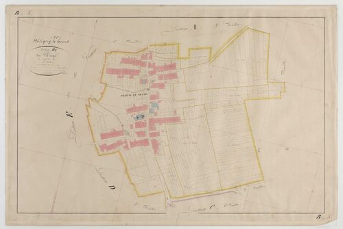 MELIGNY-LE-GRAND - Section B du Village feuille 05