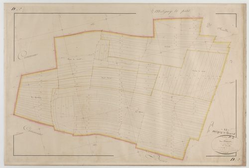 MELIGNY-LE-GRAND - Section D du Chanôt feuille 02