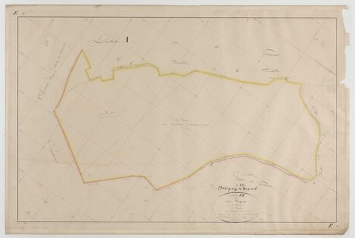 MELIGNY-LE-GRAND - Section E des Vignes feuille 06