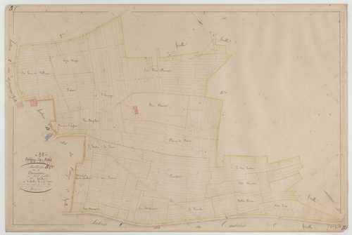 MELIGNY-LE-PETIT - Section B de Bermont feuille 01