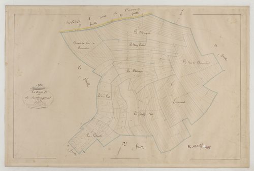 MENAUCOURT - Section B de Serbeumont feuille 03