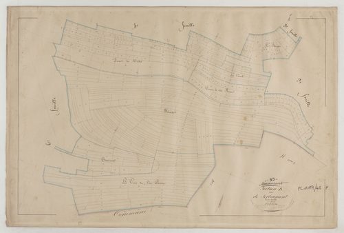 MENAUCOURT - Section B de Serbeumont feuille 05