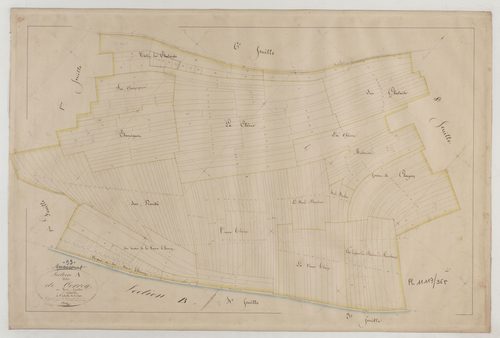 MENAUCOURT - Section A de Corroy feuille 07