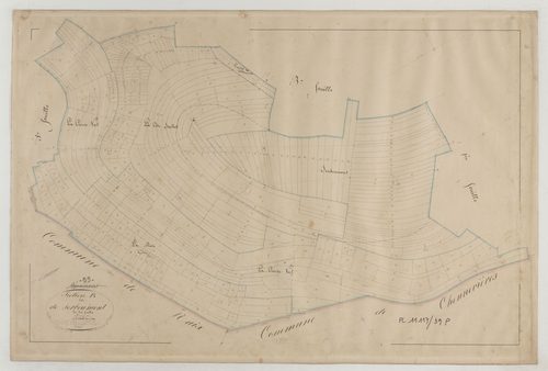 MENAUCOURT - Section B de Serbeumont feuille 02