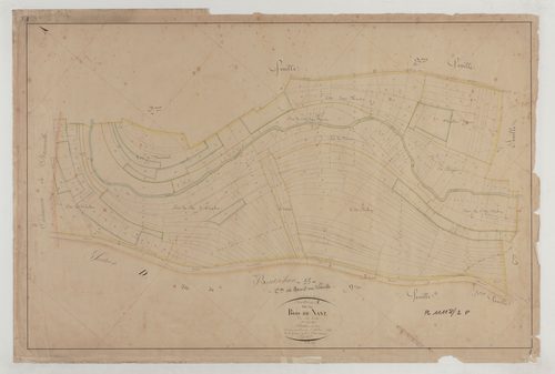 MENIL-SUR-SAULX - Section A des Bois de Nant feuille 01