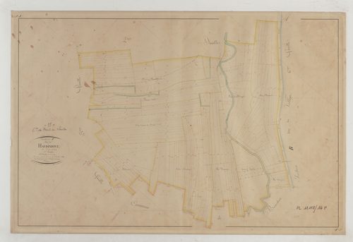 MENIL-SUR-SAULX - Section C de Haudimont feuille 01