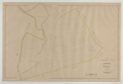 MENIL-SUR-SAULX - Section C de Haudimont feuille 06