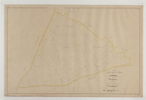 MENIL-SUR-SAULX - Section C de Haudimont feuille 03