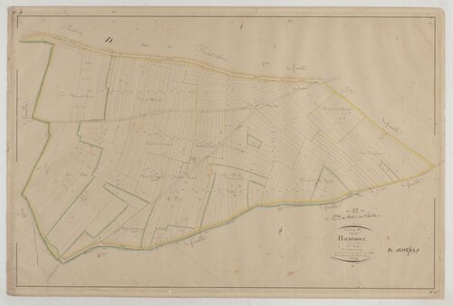 MENIL-SUR-SAULX - Section C de Haudimont feuille 12