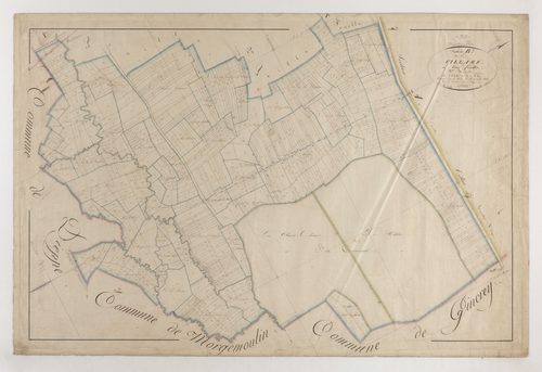 MOGEVILLE - Section B - du Village - feuille 03