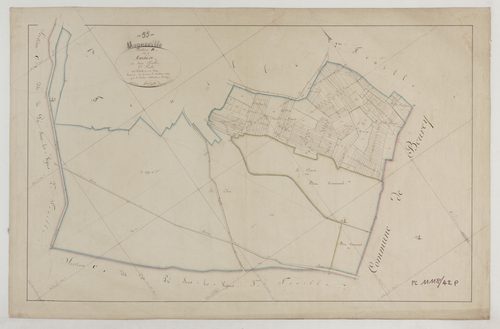 MOGNEVILLE - Section B de Machère feuille 02