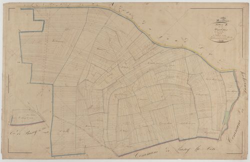 MONTBRAS - Section B des Herbues feuille 01