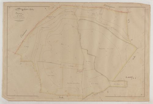 MONTIERS-SUR-SAULX - Section A de Charmois feuille 03