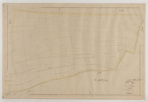 MONTIERS-SUR-SAULX - Section B de la Voie de Bure feuille 04