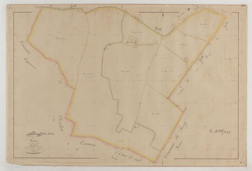 MONTIERS-SUR-SAULX - Section F des Fermes feuille 03