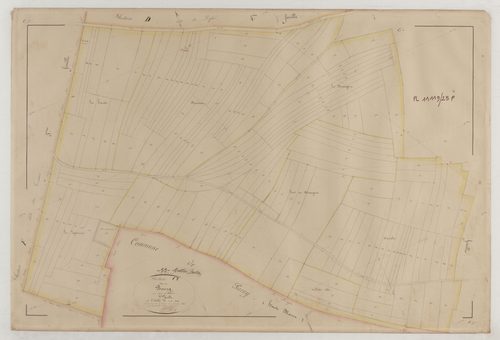 MONTIERS-SUR-SAULX - Section C du Bourg feuille 07