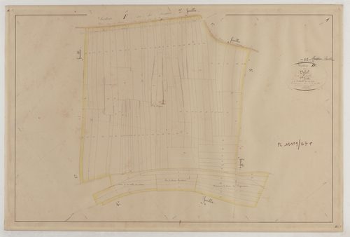 MONTIERS-SUR-SAULX - Section D du Défol feuille 02