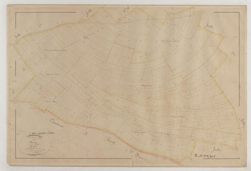 MONTIERS-SUR-SAULX - Section C du Bourg feuille 03