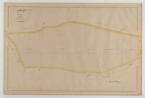 MONTIERS-SUR-SAULX - Section E de Haricourt feuille 09