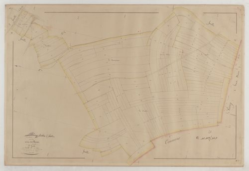 MONTIERS-SUR-SAULX - Section B de la Voie de Bure feuille 07