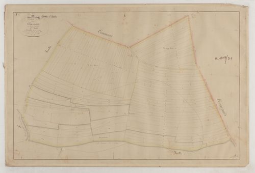 MONTIERS-SUR-SAULX - Section A de Charmois feuille 04