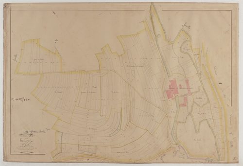 MONTIERS-SUR-SAULX - Section E de Haricourt feuille 01