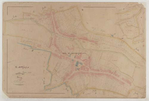 MONTIERS-SUR-SAULX - Section C du Bourg feuille 01