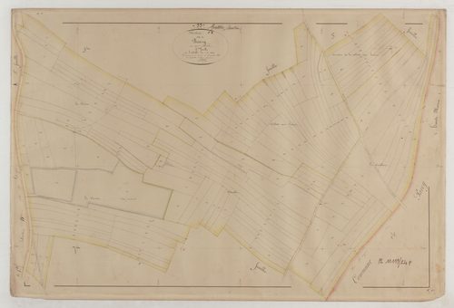 MONTIERS-SUR-SAULX - Section C du Bourg feuille 06