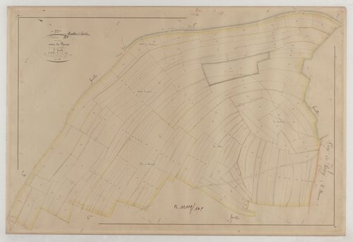 MONTIERS-SUR-SAULX - Section B de la Voie de Bure feuille 05