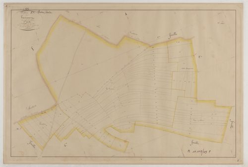 MONTIERS-SUR-SAULX - Section E de Haricourt feuille 05
