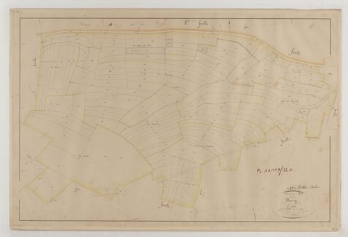 MONTIERS-SUR-SAULX - Section C du Bourg feuille 04