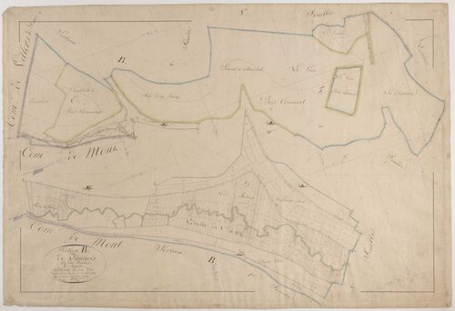 MONTIGNY-DEVANT-SASSEY - Section B - de Launois - feuille 02