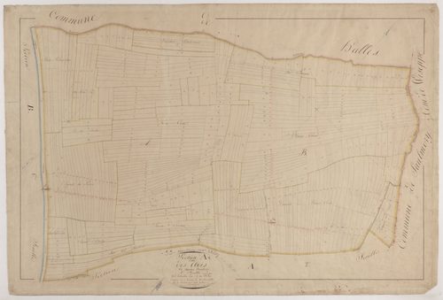 MONTIGNY-DEVANT-SASSEY - Section A - des Avis - feuille 01