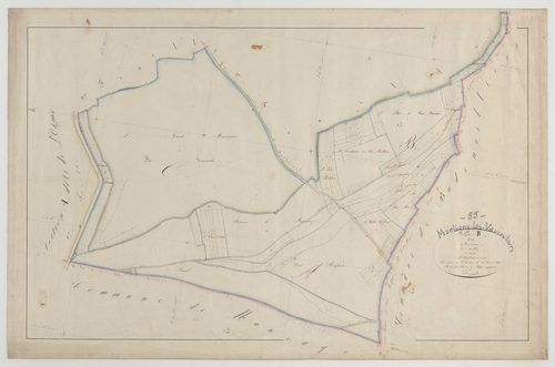 MONTIGNY-LES-VAUCOULEURS - Section B de Bouinvau feuille 01