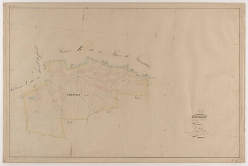 MONTMEDY - Section C - de Fresnois - feuille 01