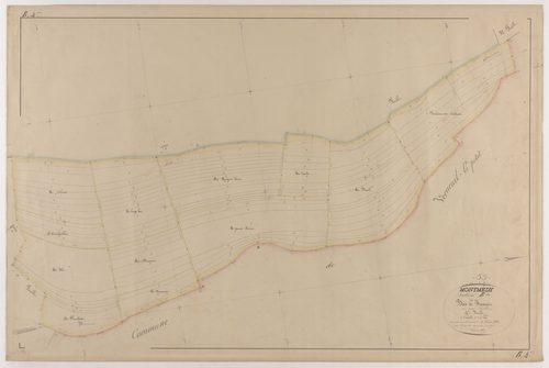 MONTMEDY - Section B - Bois de Fresnois - feuille 04