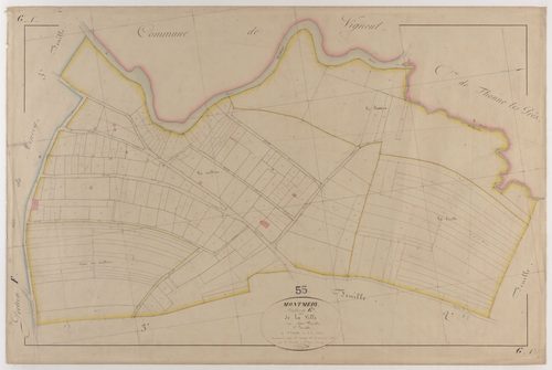 MONTMEDY - Section G - de la Ville - feuille 01
