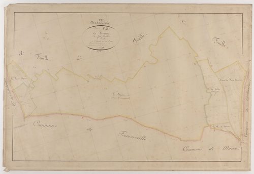 MONTZEVILLE - Section A - de Bourru - feuille 02