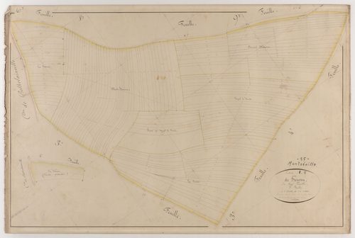 MONTZEVILLE - Section A - de Bourru - feuille 05