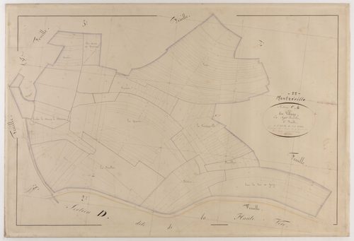 MONTZEVILLE - Section C - du Village - feuille 06
