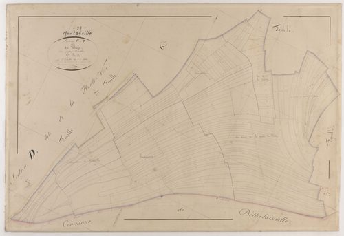 MONTZEVILLE - Section C - du Village - feuille 07