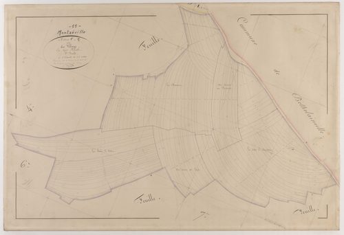 MONTZEVILLE - Section C - du Village - feuille 05