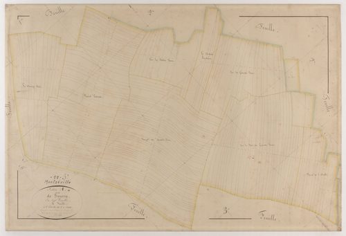MONTZEVILLE - Section A - de Bourru - feuille 04