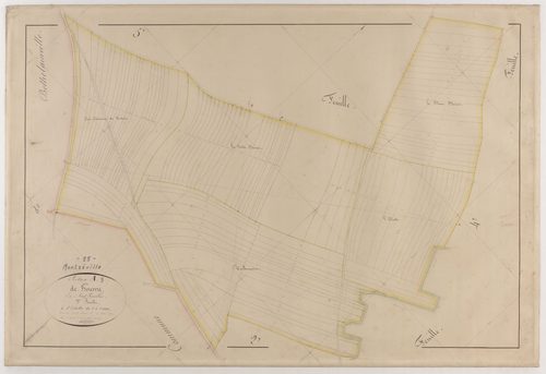 MONTZEVILLE - Section A - de Bourru - feuille 03