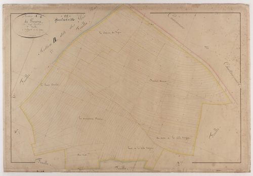 MONTZEVILLE - Section A - de Bourru - feuille 01